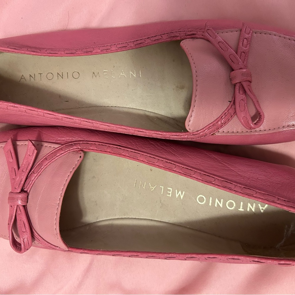 ANTONIO MELANI Pink Loafers for Women